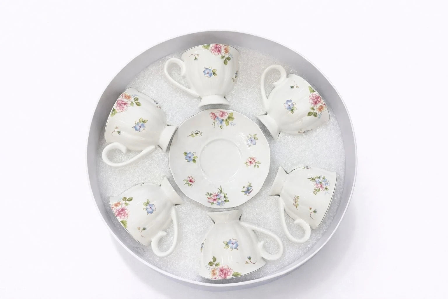 Floral Tea Cups Set