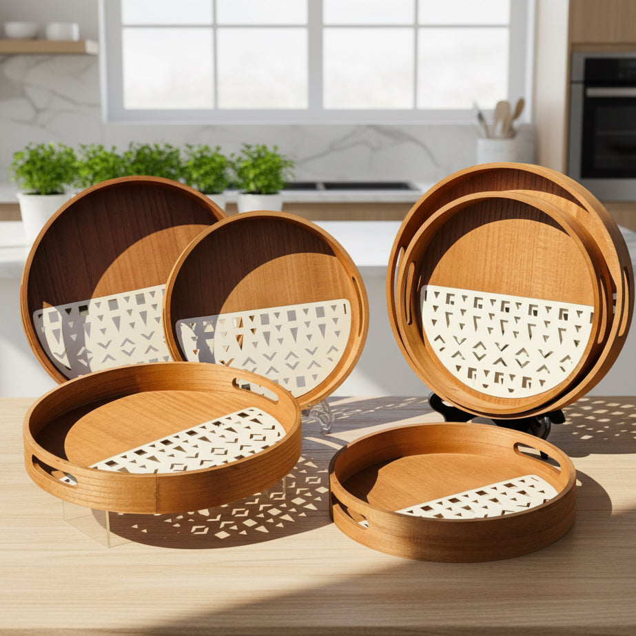 Wooden Decorative Tray