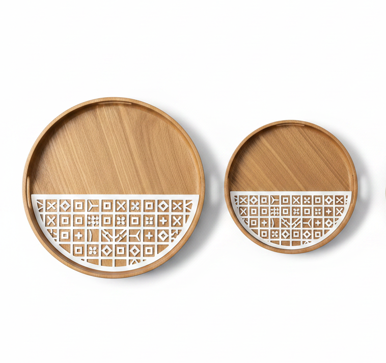 Wooden Decorative Tray