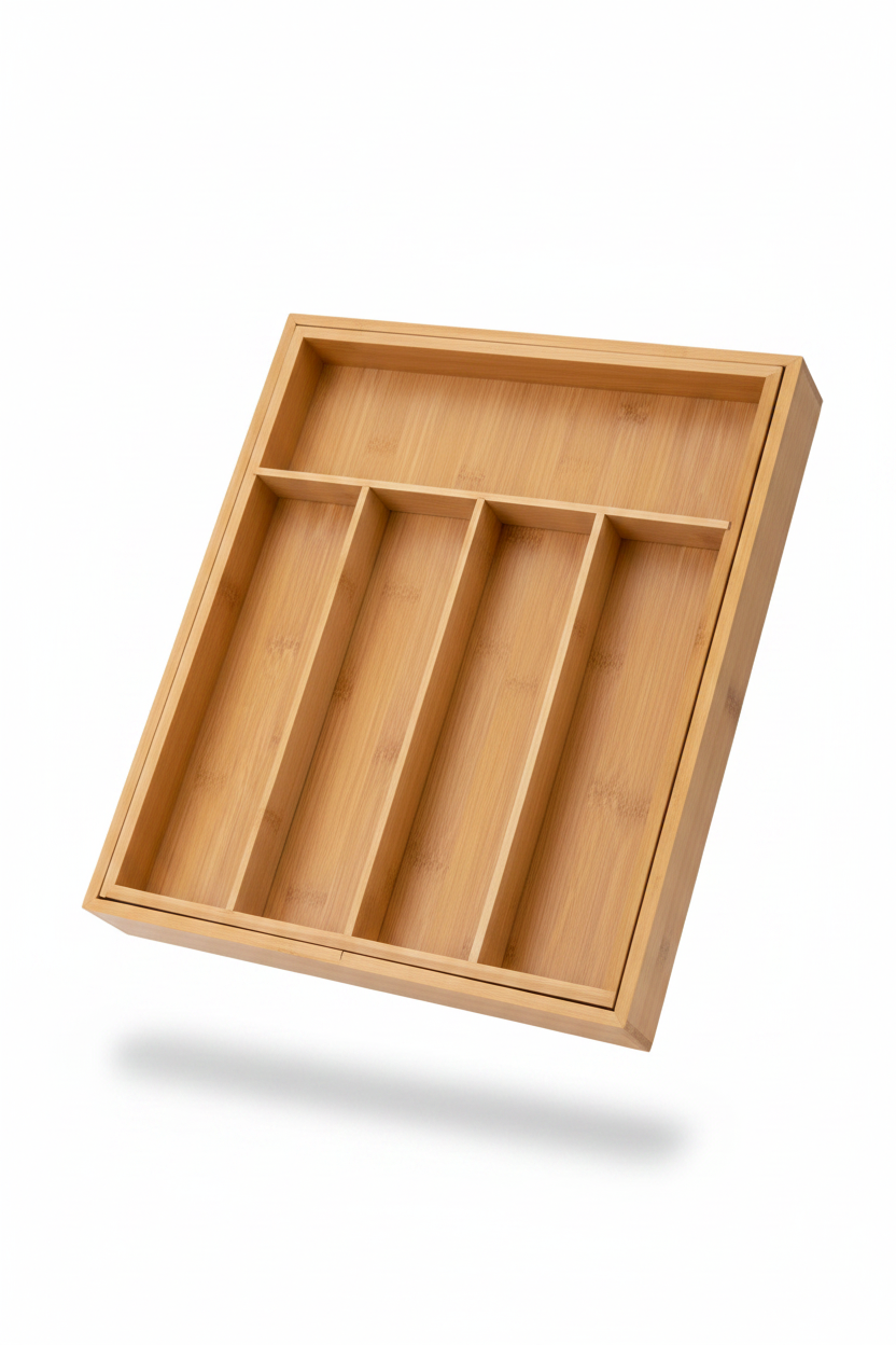 Bamboo Drawer Organizer