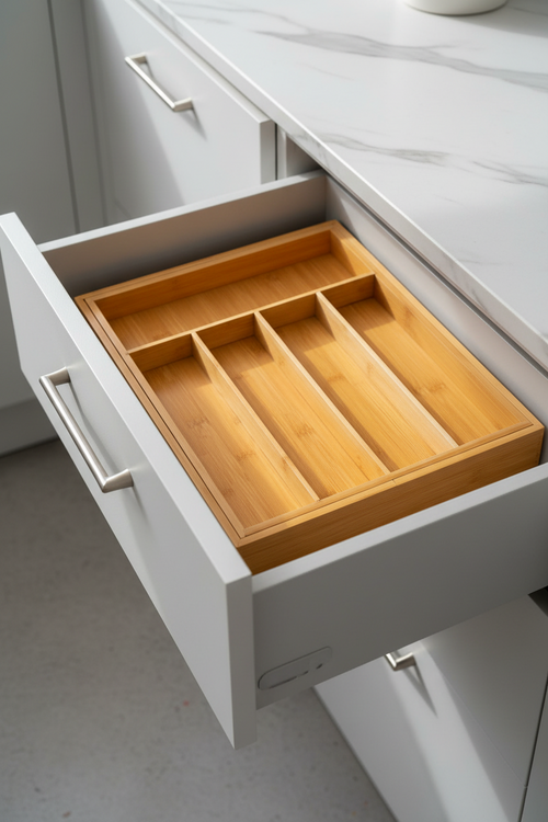 Bamboo Drawer Organizer