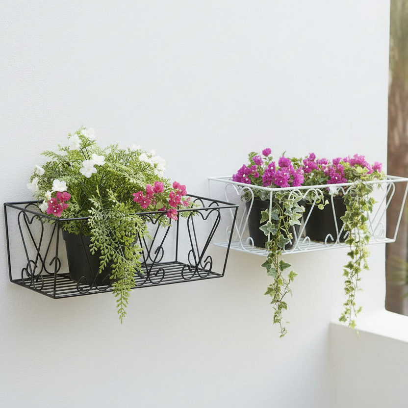 Wall-Mounted Plant Basket