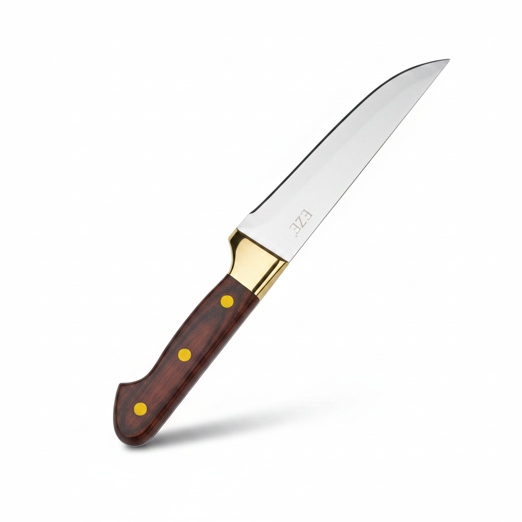 Knife – Stainless Steel Blade with Rosewood Handle
