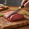 Knife – Stainless Steel Blade with Rosewood Handle
